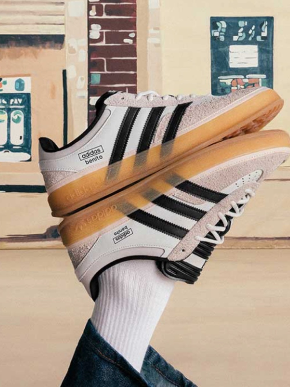 adidas Bad Bunny Gazelle Indoor Limited Edition Core White/Core Black Gum